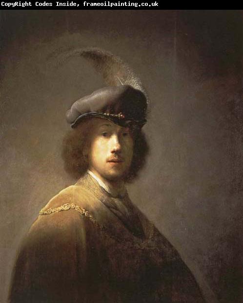 Rembrandt van rijn Self-Portrait with Plumed Beret